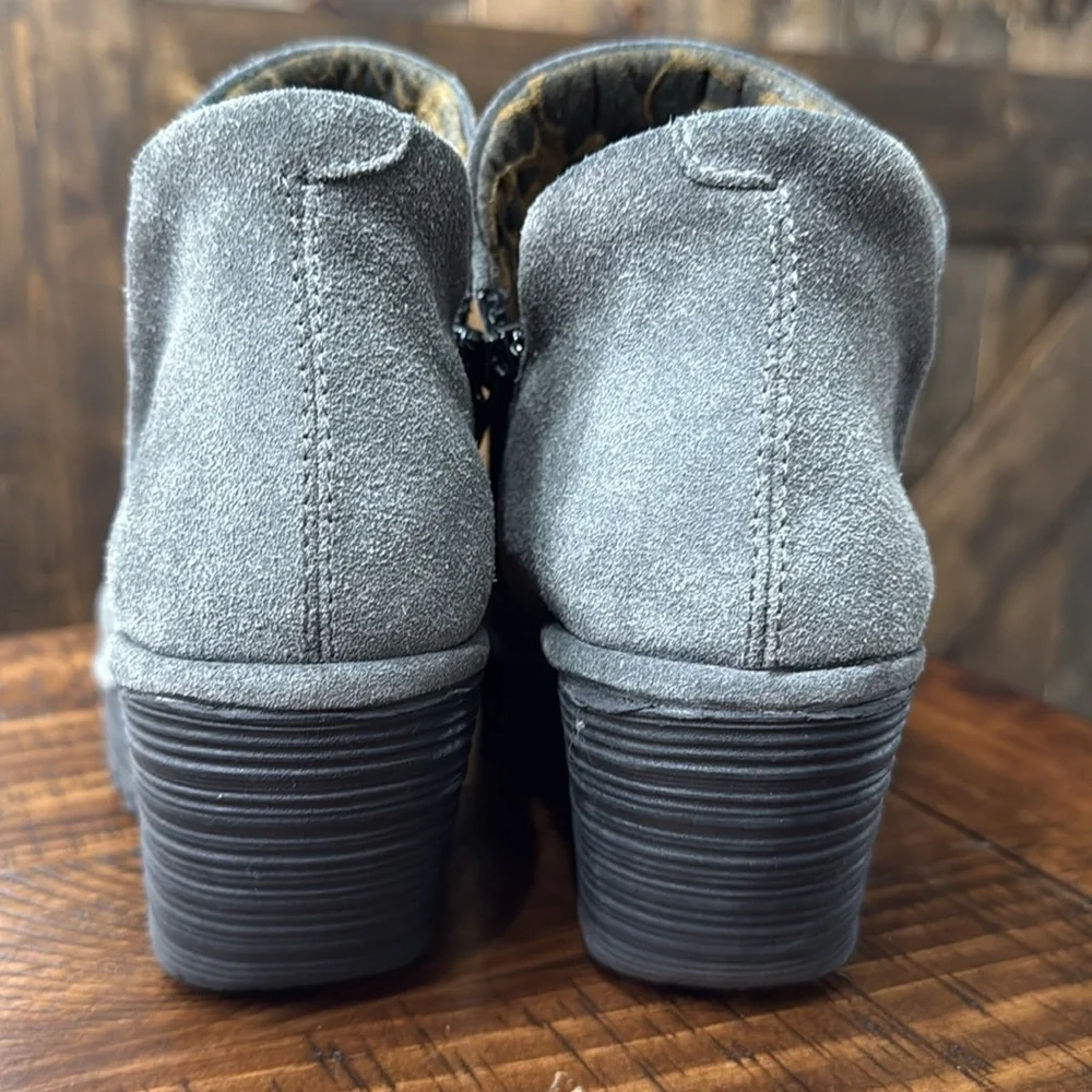 FLY LONDON YIP Diesel Oil Suede Booties